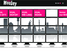 Tablet Screenshot of pinkmonkey.de